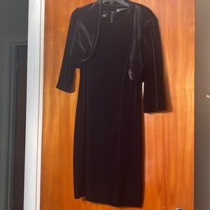 Two piece dress and cropped jacket